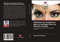 Kuruvadi Umamani | SéLection Du Conjoint Et âGe Au Mariage Chez Les Femmes...