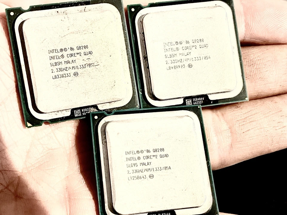 4x Intel Core 2 Quad. 3x Intel Core 2 Duo - Bild 2 von 4