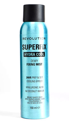 MAKEUP REVOLUTION Superfix Hydra Cool Fixing Mist - DEWY Superdewy Setting Spray