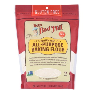 Bob's Red Mill - Baking Flour All Purpose - Case Of 4 - 22 Oz