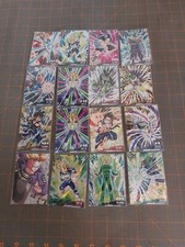 Foil Dragon Ball Super Cards Lot Trunks Vegeta Piccolo lot of 16