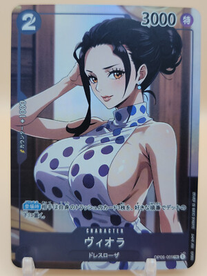   VIOLA One Piece Anime Waifu Card Girl Foil Doujin Holo ACG 
