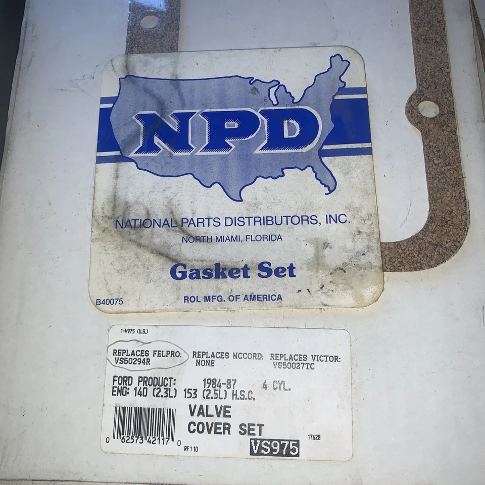 Engine Valve Cover Gasket-Set ROL VS975 - Image 2 of 2