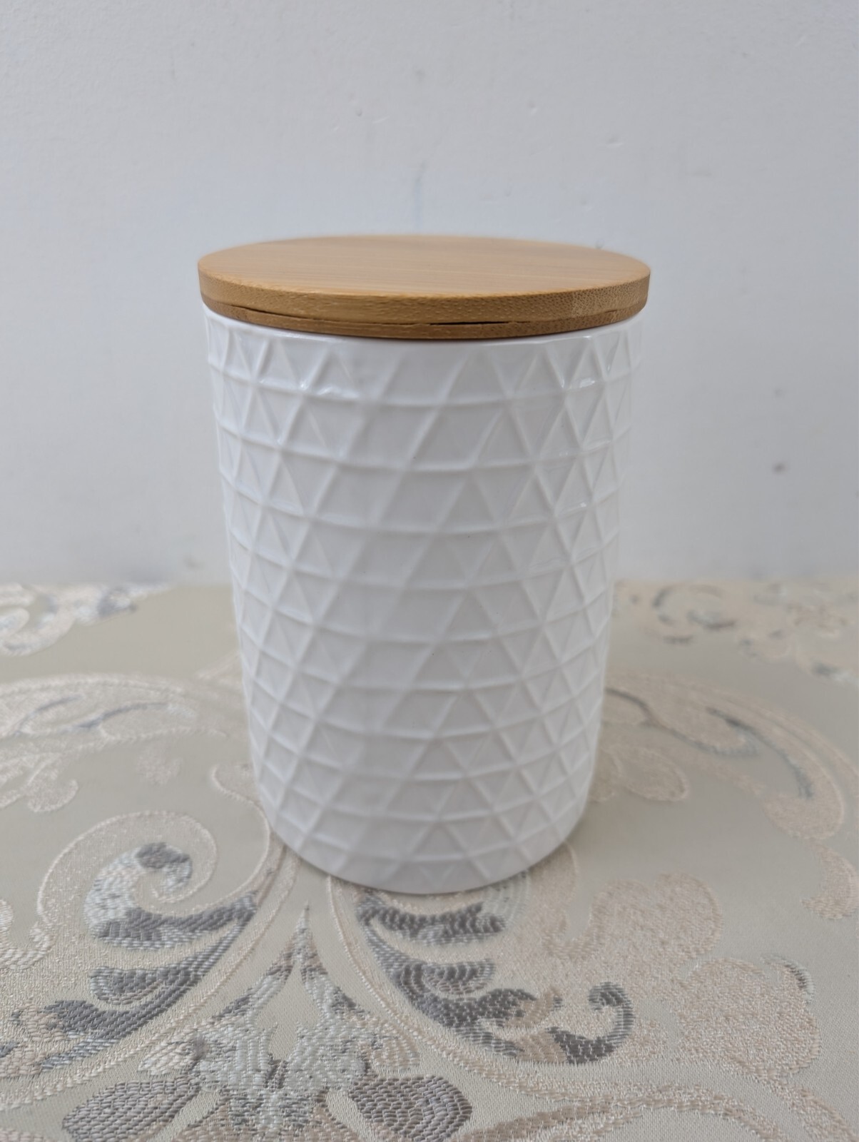 Premier Housewares Tri Canister - White