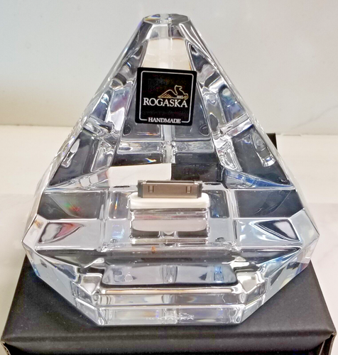Rogaska Crystal iPhone iPod iPad Charging Station USB Connector Made for "2015" - 第 2/13 張圖片