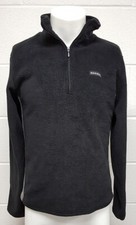 Kangol Ladies 1/4 Zip Fleece Sweatshirt Size Uk Small (10)