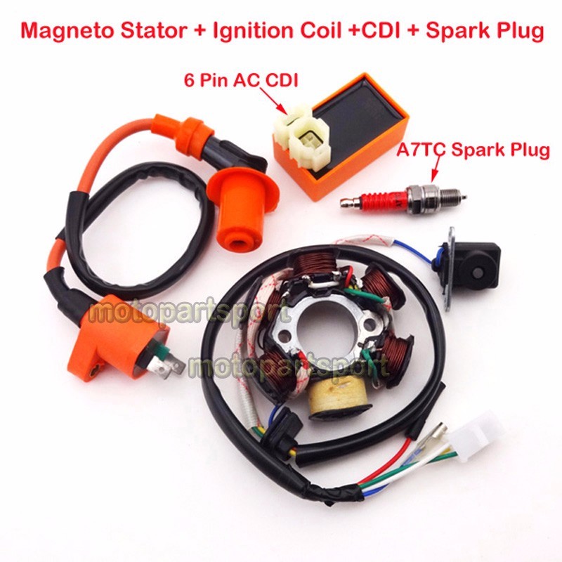 For GY6 Scooter Moped 50CC 150CC 6pin Performance ... – Grandado
