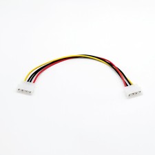 1pc Power Extension Cable 4 pin LP4 Molex Male to Male Adapter Connector 30cm