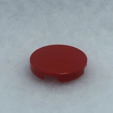 LEGO 14769 Red Tile, Round 2 x 2 with Bottom Stud Holder (x1)