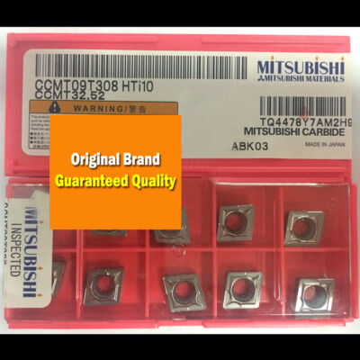 10PCS in BOX     CCMT09T308 HTI10 CCMT32.52 Carbide Insert New/ #T8*