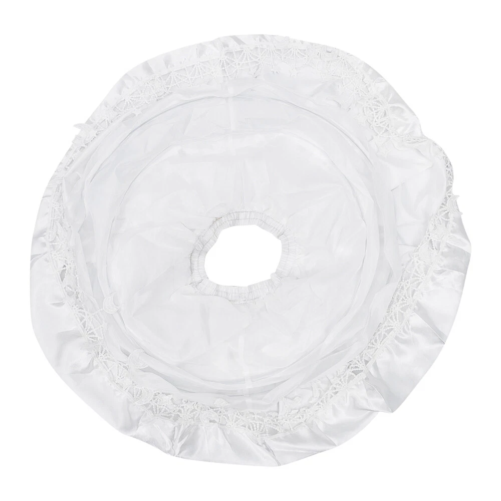 MESHKI Pannier Vestito Donna Bambino Lolita Gonna Tulle Bianco per Sottovestiti