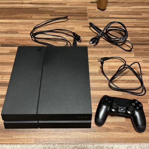 Consola PS4 Jet Black Original 500 GB Accesorios Completos Japón Sony PlayStation 4 - Imagen 1 de 8