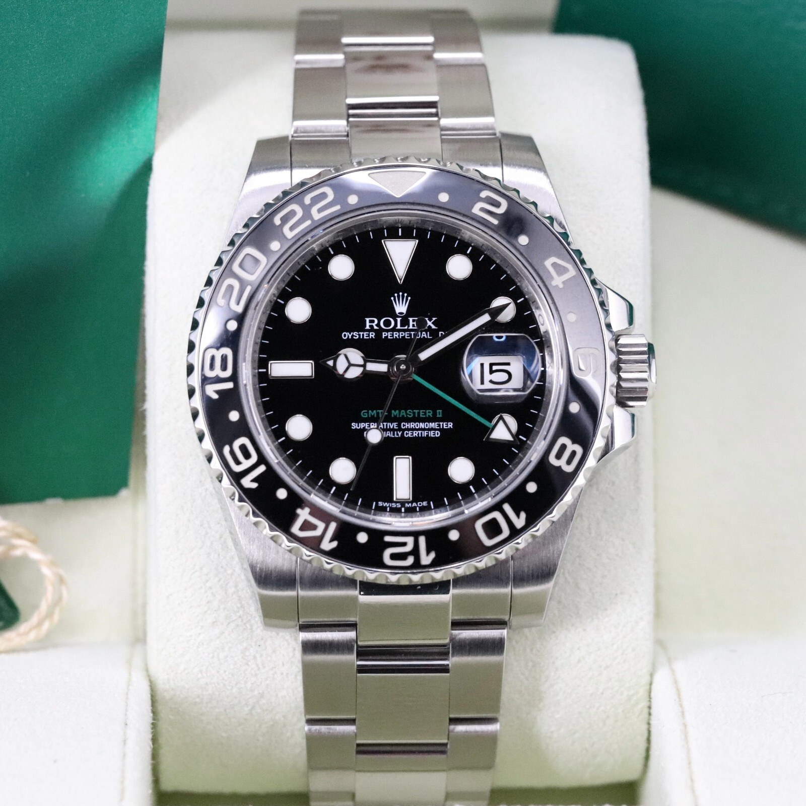 Green Arrow Rolex Green Hand Rolex GMT-Master II Green Arrow Black