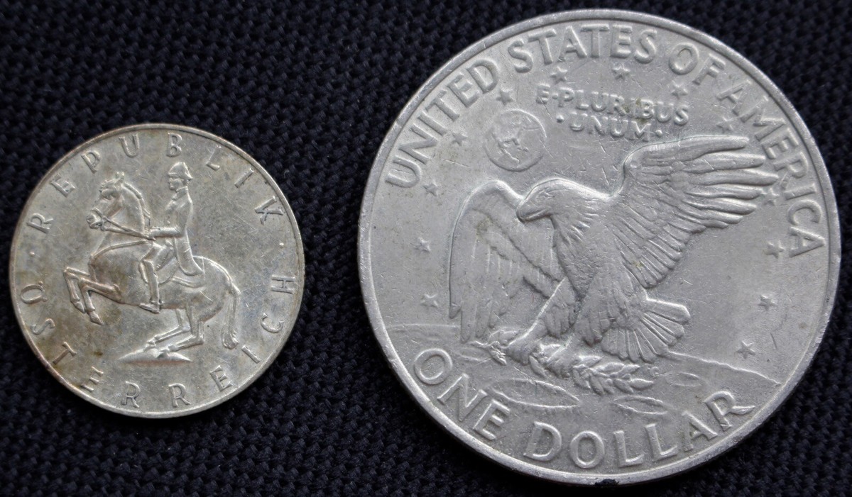 1961 AUSTRIA 5 SCHILLING .640 SILVER - Lipizzaner Horse | eBay