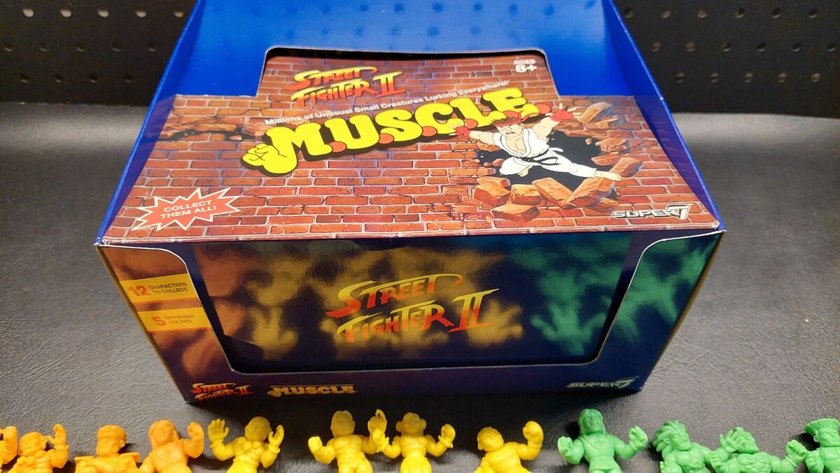 Set of 60 Super7 Street Fighter M.U.S.C.L.E. Mini Figures Set of 60 Super7 Street Fighter M.U.S.C.L.E. Mini Figures