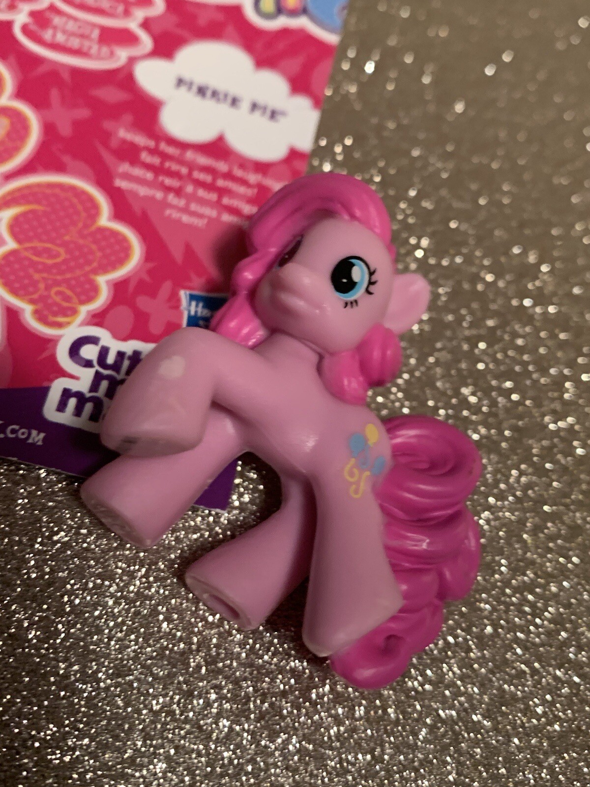 2015 My Little Pony FiM Blind Bag Wave #12 Cutie Mark Magic 2" Pinkie Pie Plain