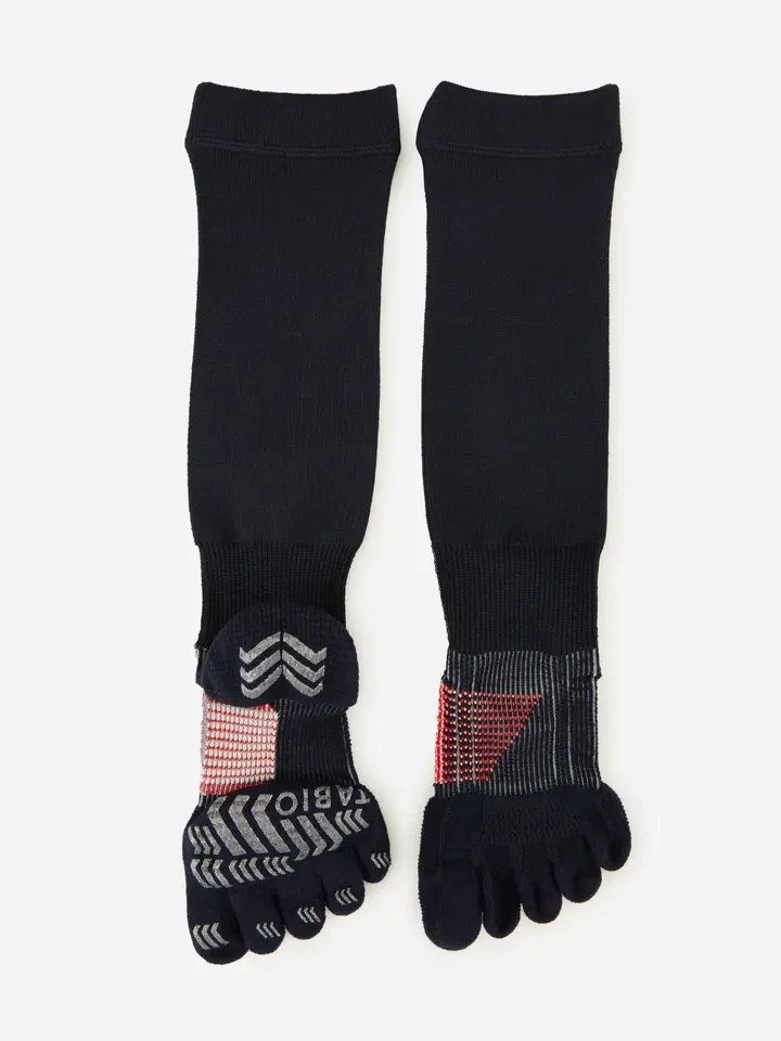 TABIO SPORTS Socks Golf Five-Finger High Socks L Dimension 27-29cm Made in Japan