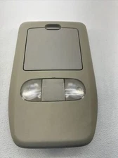 04-08 Ford F-150 Overhead Console Cubby W/Map Lights & Storage 1 Piece OEM Grey