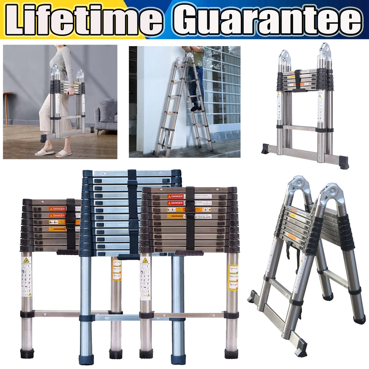 16 ft foldable ladder deals