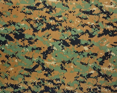 MARPAT WOODLAND DIGITAL 400D NYLON WATERPROOF CORDURA FABRIC 1/2(0.5) YARD 60" W - product listing photo