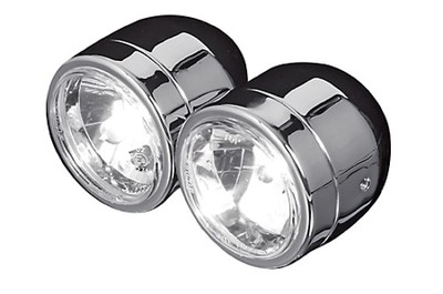 Shin Yo Double Headlight Chrome H4 H7 High Beam Parking Beam Low Beam