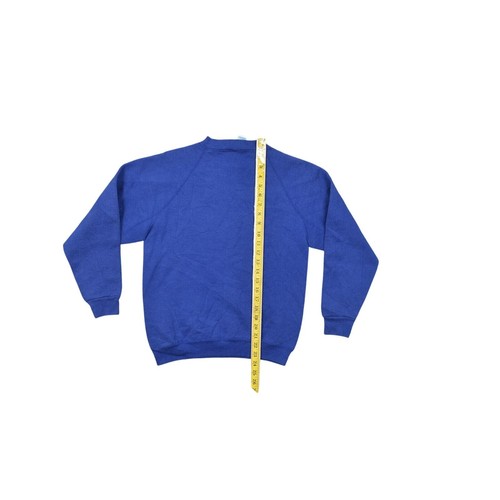 Vintage USA Made Discus Athletics Kids L Blue Cotton Sweatshirt Vincent Indian - Picture 7 of 7