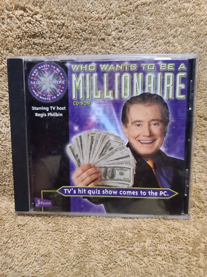 Shelf62J VINTAGE PC GAME/SOFTWARE~ Who wants to be a millionaire