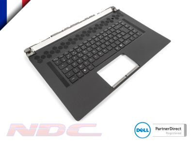 Dell Alienware X17 R1/R2 Palmrest & FRENCH Per-Key RGB Backlit Keyboard 04YMDK