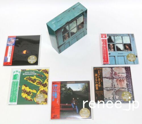 Gene Clark, Lambert & Nuttycomb usw. JAPAN Mini LP SHM-CD x 5 Titel + PROMO BOX - Bild 1 von 12