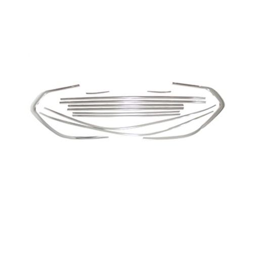Adecuado para 2014-2018 BMW X5 F15 Plateado Ventana Moldeo Cubierta Decoración Tiras Borde - Imagen 4 de 5