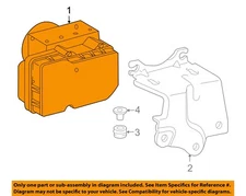 Used ABS Pump and Motor Assembly fits: 2011 Toyota Rav4 Actuator and Pump Assemb