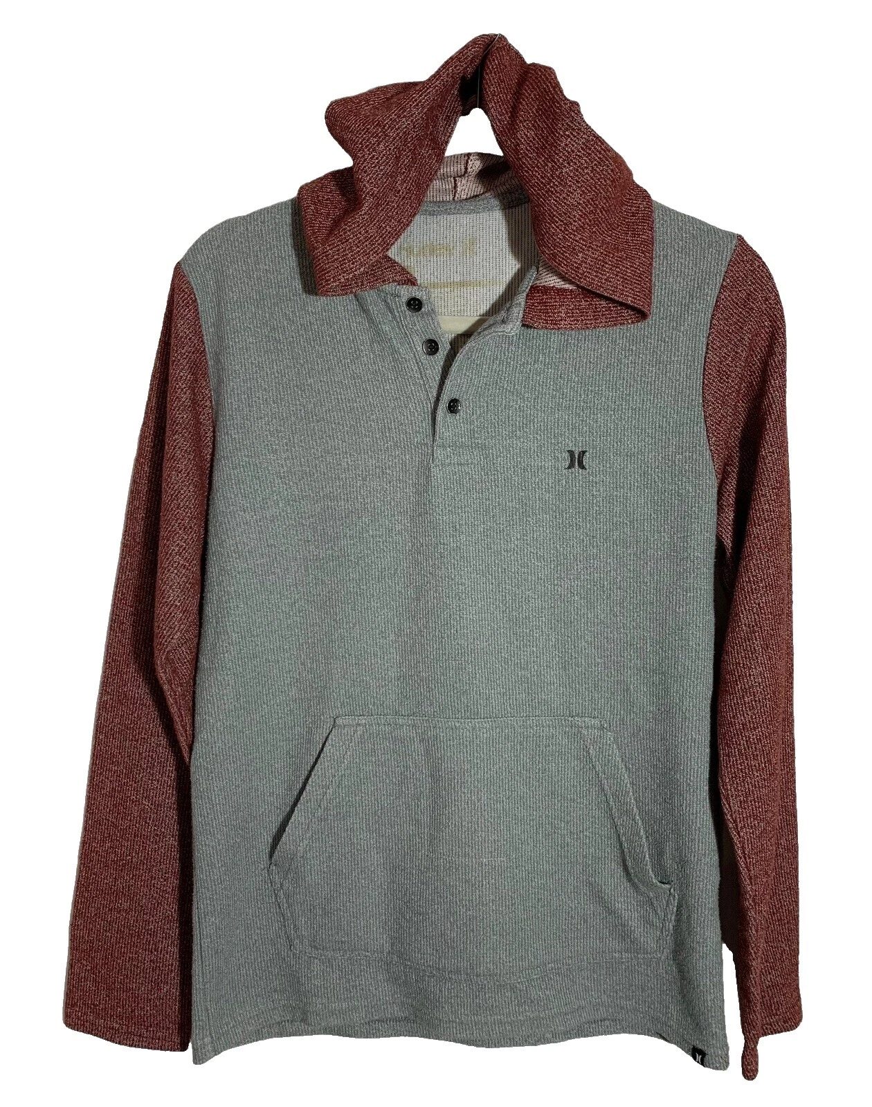 Hurley Henley Casual Button-Down Shirts for Men