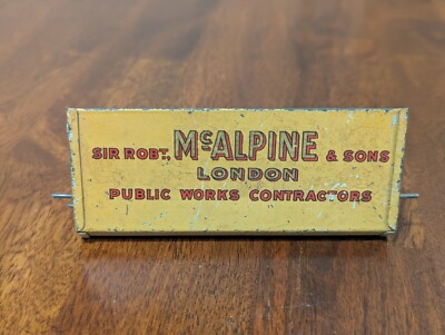 Hornby Sir McAlpine & Sons London Public Works Contractors Tipping Car Hopper
