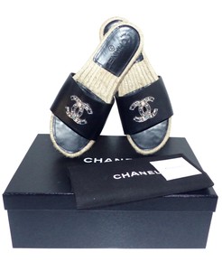 claquette chanel transparente