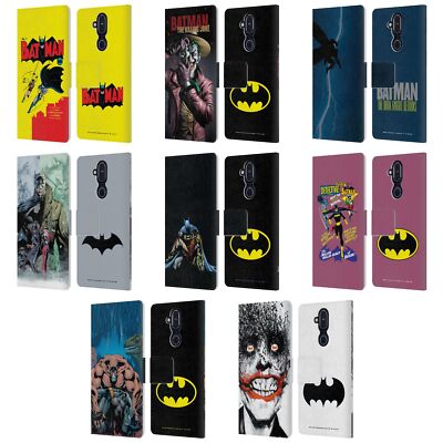BATMAN DC COMICS FAMOUS COMIC BOOK COVERS LEATHER BOOK CASE FOR NOKIA PHONES