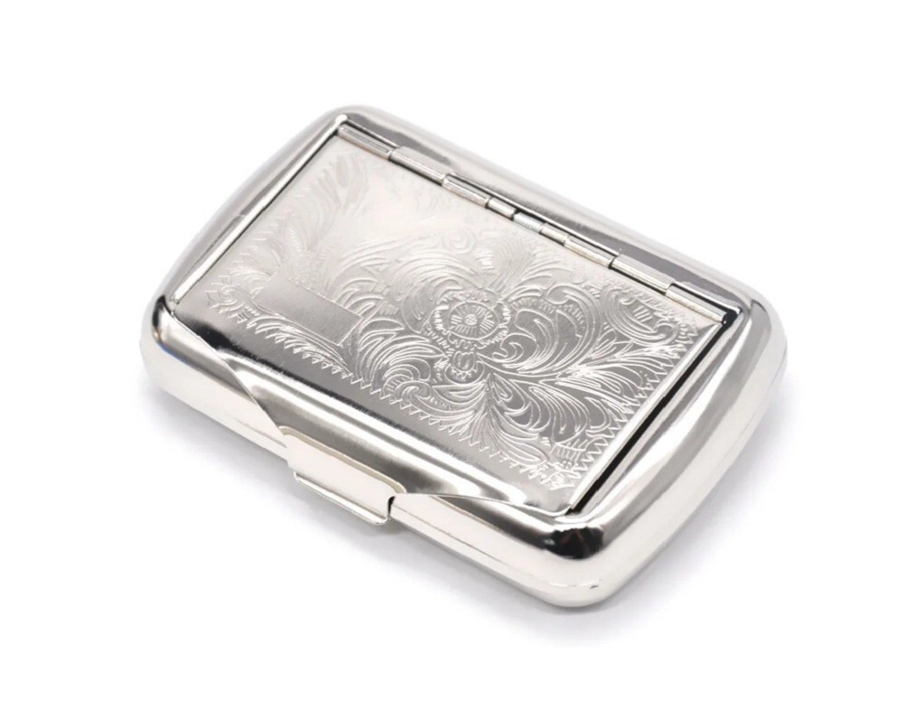 TOBACCO Tin with Paper Holder
