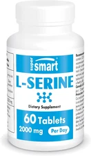 Supersmart L-Serine Supplement 2000Mg per Day (EasyToTake) Amino Acids Supplemen