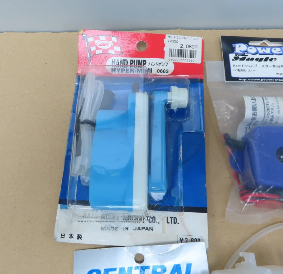 Kato RC aircraft MK Hyper-mini hand Pump DC12V Booster/Starter Charger Fuel Tank - Image 2 of 4