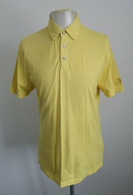 Mens Barbour Steve McQueen Yellow Polo 