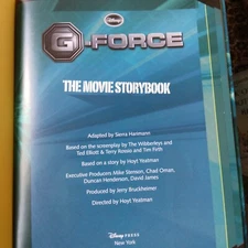 Disney G-FORCE The Movie Storybook- 2009