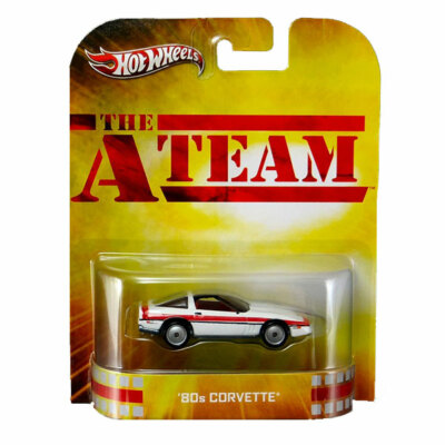 The A TEAM 80s Corvette - Hot Wheels Retro Entertainment 1:64  