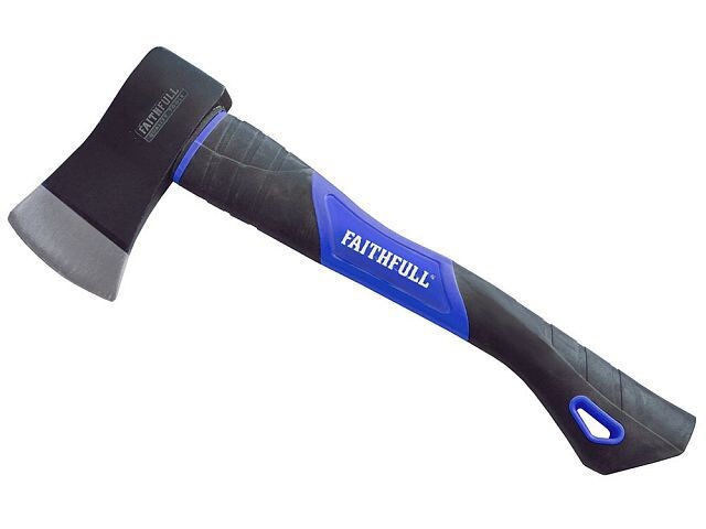 Faithfull 567g / 1 1/4lb Fibreglass Shaft / Handled Hatchet / Axe FAIAXE114FG