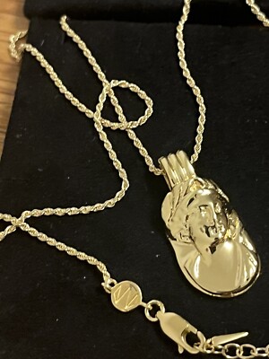 MISSOMA LUCY WILLIAMS ENGRAVABLE LARGE CAMEO NECKLACE Original