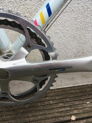 Tommasini Super Prestige Rennrad Klassiker Stahl SLX Shimano 600 RH57 - Bild 8 von 12