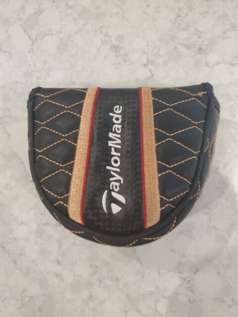 TaylorMade TP Collection Black/Bronze RH/LH Heel-Shafted Mallet Putter Cover-NEW