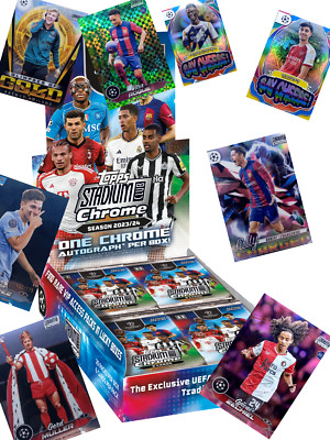 Topps Stadium Club Chrome UEFA Champions League 2023/24 - number, Insert/ choose