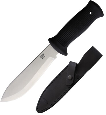 Mikov Bombur Sports Fixed Knife 5.5'' 440A Steel Dagger Blade Rubber Handle 6XG14