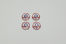 1966 Mustang Shelby Gt350 Magnum 5-spoke Wheel Center Decal Set Of 4 S2ms-1132-a