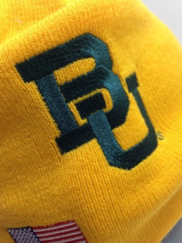 Lot Of 9 BAYLOR BEARS Football Helmet Beanie Hat Skin Skull Winter NCAA Cap Hat - Picture 11 of 12