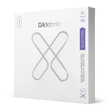 Three sets D'Addario XS Nickel Coated Elec Guitar Strings; 3-Pack gauges 11-49